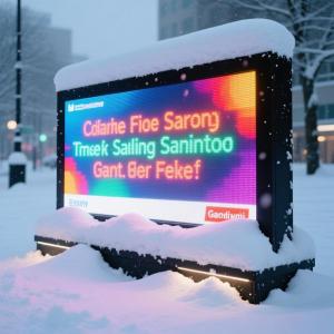 How to deal with extreme weather with outdoor LED screens