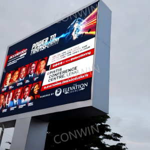 CONWIN LED Installs High-Brightness P5 Outdoor LED Display in Nigeria