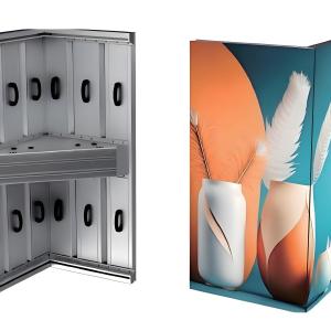 Testing method for waterproofness of LED display screens